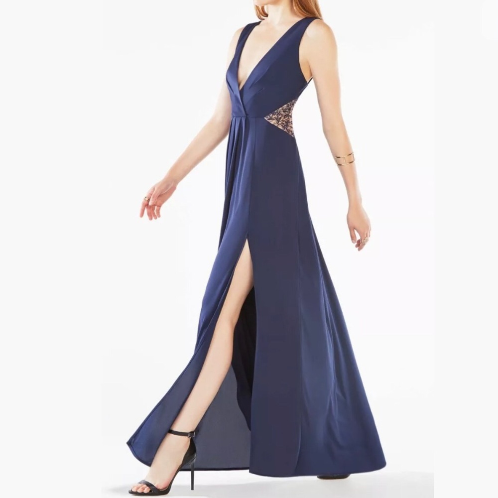 BCBG Hansani Embroidered Gown (Worn Once)